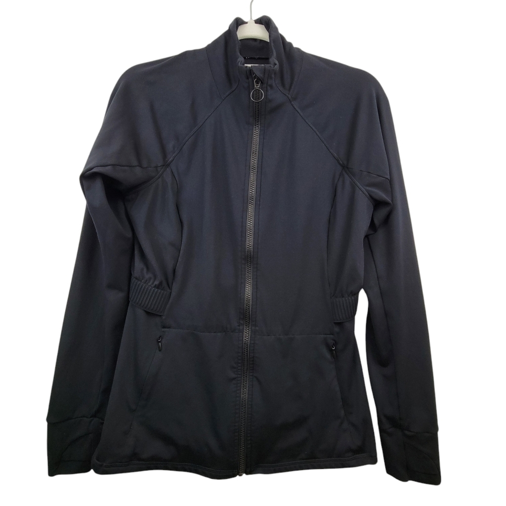 Fabletics Black Lightweight Jacket With Back Zipp… - image 1